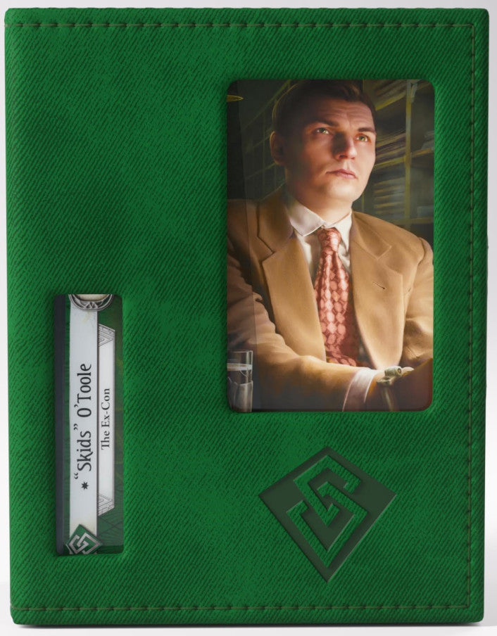 Gamegenic: Arkham Horror Investigator Deck Tome Rogue (Green)