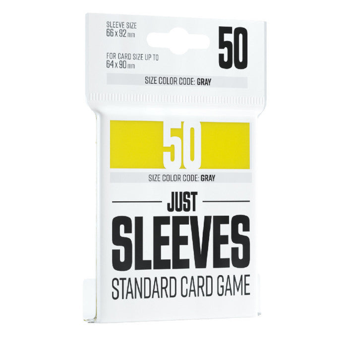 Gamegenic: Just Sleeves Standard Card Game YELLOW (50)