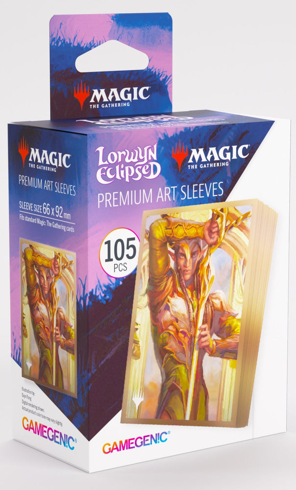 Gamegenic Magic The Gathering Lorwyn Eclipsed Premium Art Sleeves - Morcants Loyalist