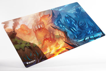 Gamegenic Magic The Gathering Lorwyn Eclipsed Shiny Playmat - Steam Vents