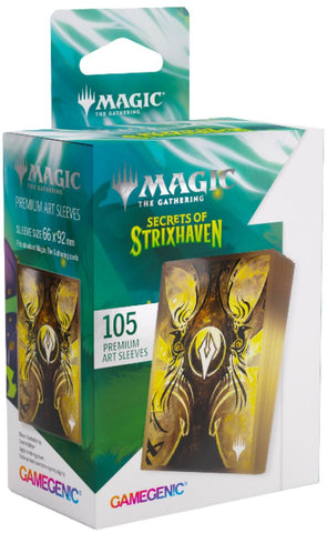 Gamegenic Magic The Gathering Secrets of Strixhaven Premium Art Sleeves - Silverquill