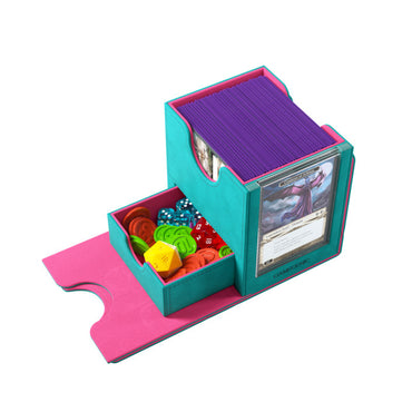 Gamegenic: Sidekick PRO 100+ XL TEAL/PINK Deck Box