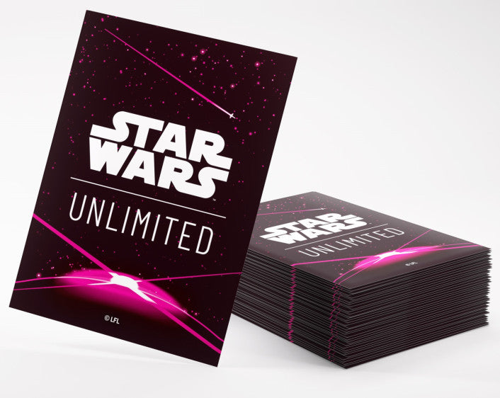 Gamegenic: Star Wars Unlimited: Art Sleeves MAGENTA