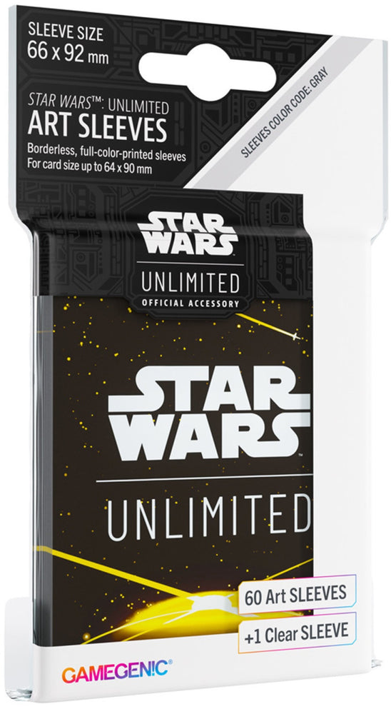 Gamegenic: Star Wars Unlimited: Art Sleeves Space Yellow