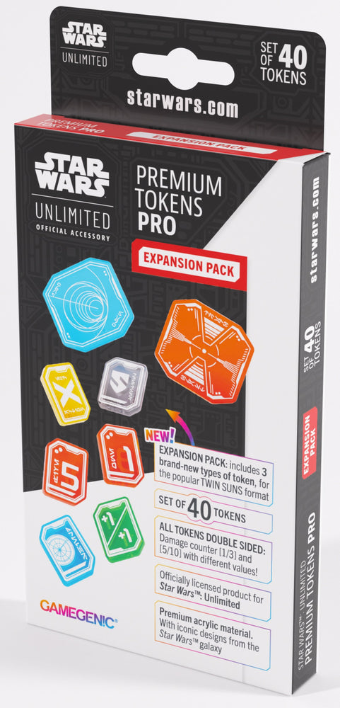 Gamegenic: Star Wars Unlimited: Premium Tokens PRO Expansion Pack