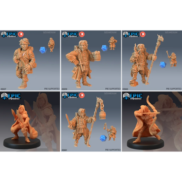 Pluto Minis: Halflings - Set A