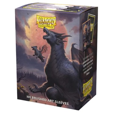 Dragon Shield: Sleeves Brushed Art Halloween 2023 (100)