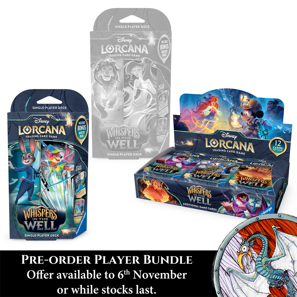Disney Lorcana: S10 Whispers in the Well Pre-order Player Bundle