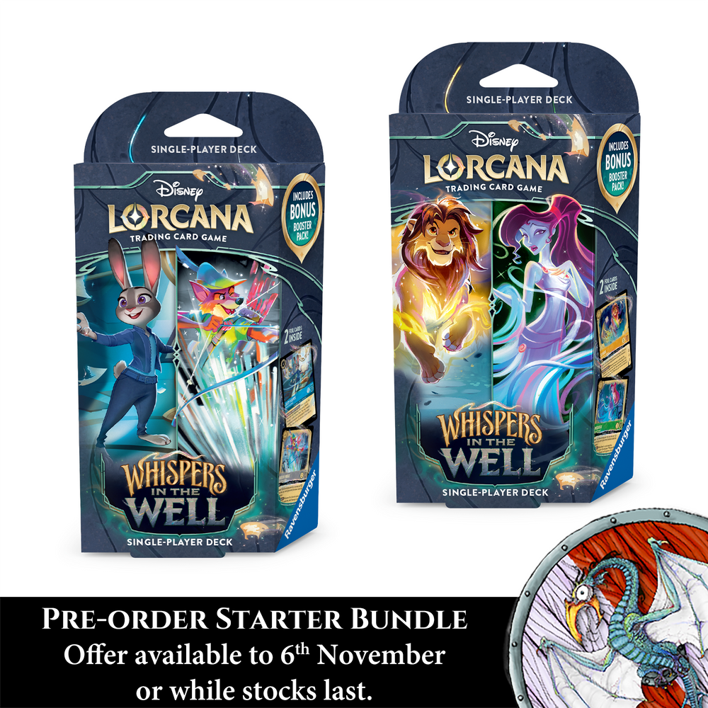 Disney Lorcana: S10 Whispers in the Well Pre-order Starter Bundle