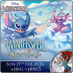 Disney Lorcana: S11 Winterspell Prerelease