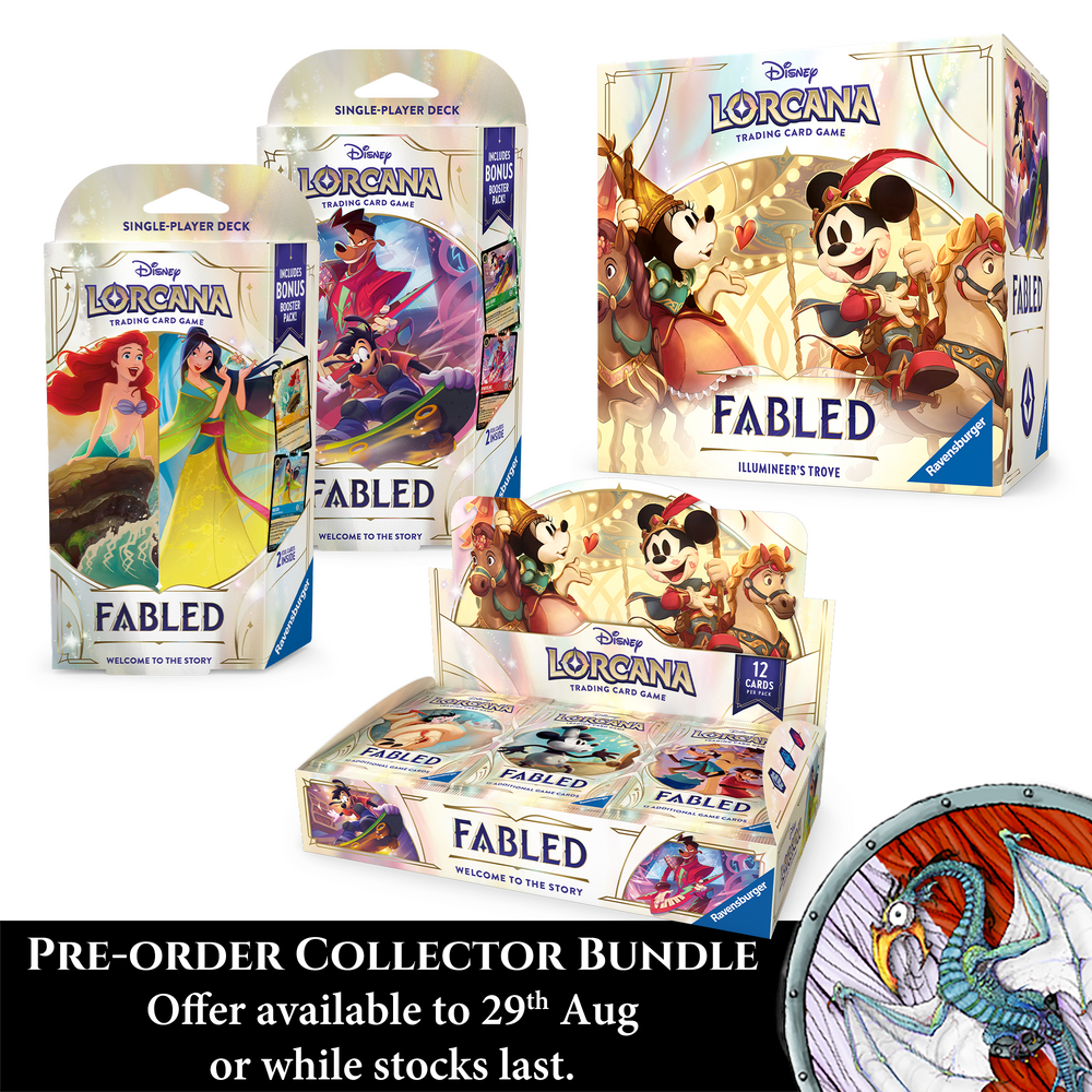 Disney Lorcana: S9 Fabled Pre-order Collector Bundle