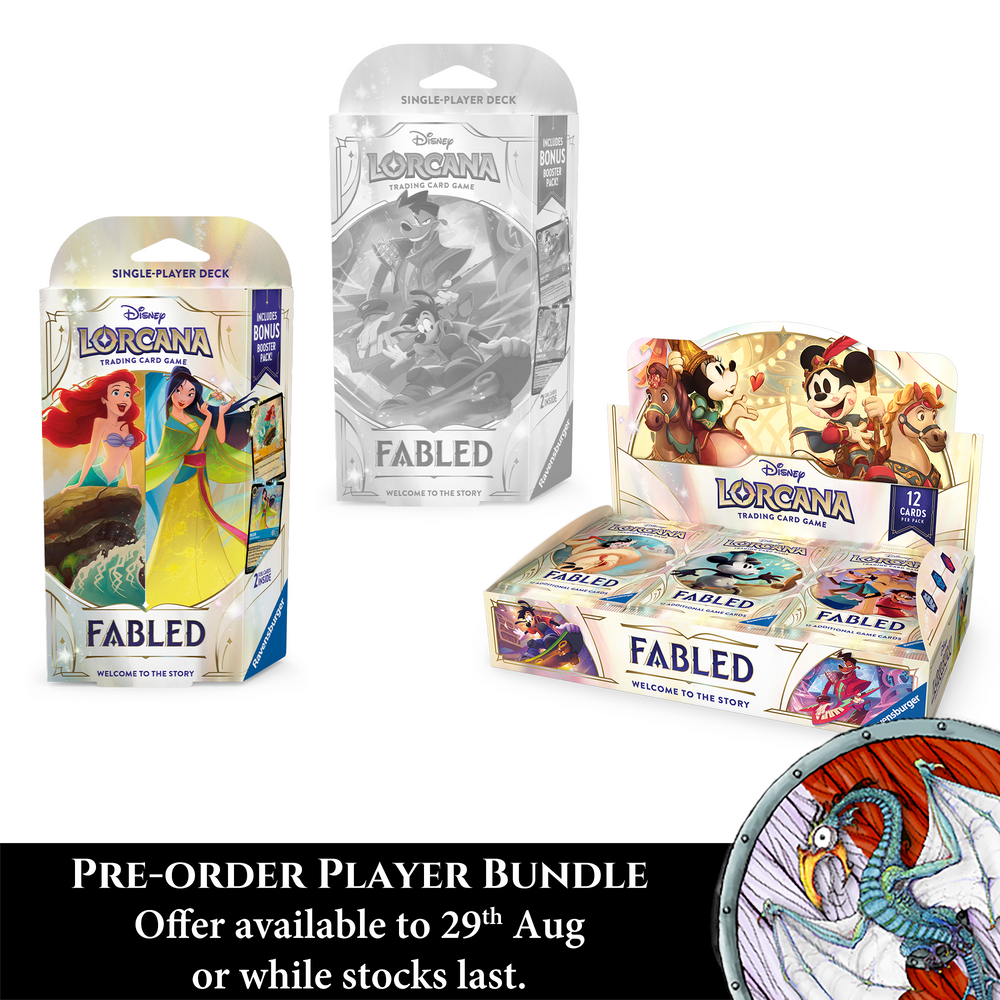 Disney Lorcana: S9 Fabled Pre-order Player Bundle