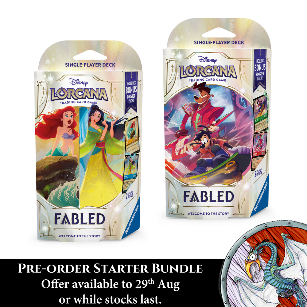 Disney Lorcana: S9 Fabled Pre-order Starter Bundle