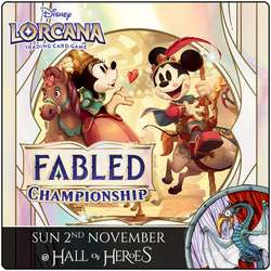 Disney Lorcana: S9 Fabled Championship