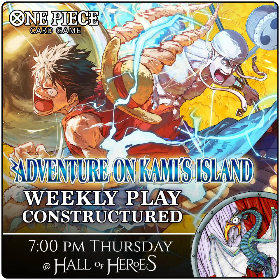 One Piece TCG: Weekly Constructed Play Ticket