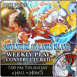 One Piece TCG: Weekly Constructed Play Ticket