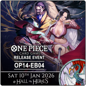 One Piece TCG: [OB14-EB04] The Azure Sea's Seven Release Ticket
