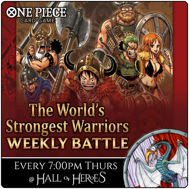 One Piece TCG: Weekly Constructed Play Ticket