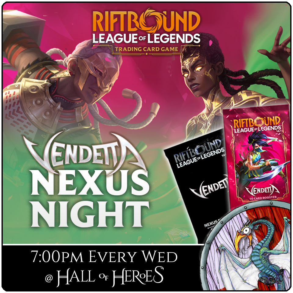 Riftbound TCG: Nexus Night: Constructed Ticket