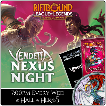 Riftbound TCG: Nexus Night: Constructed Ticket