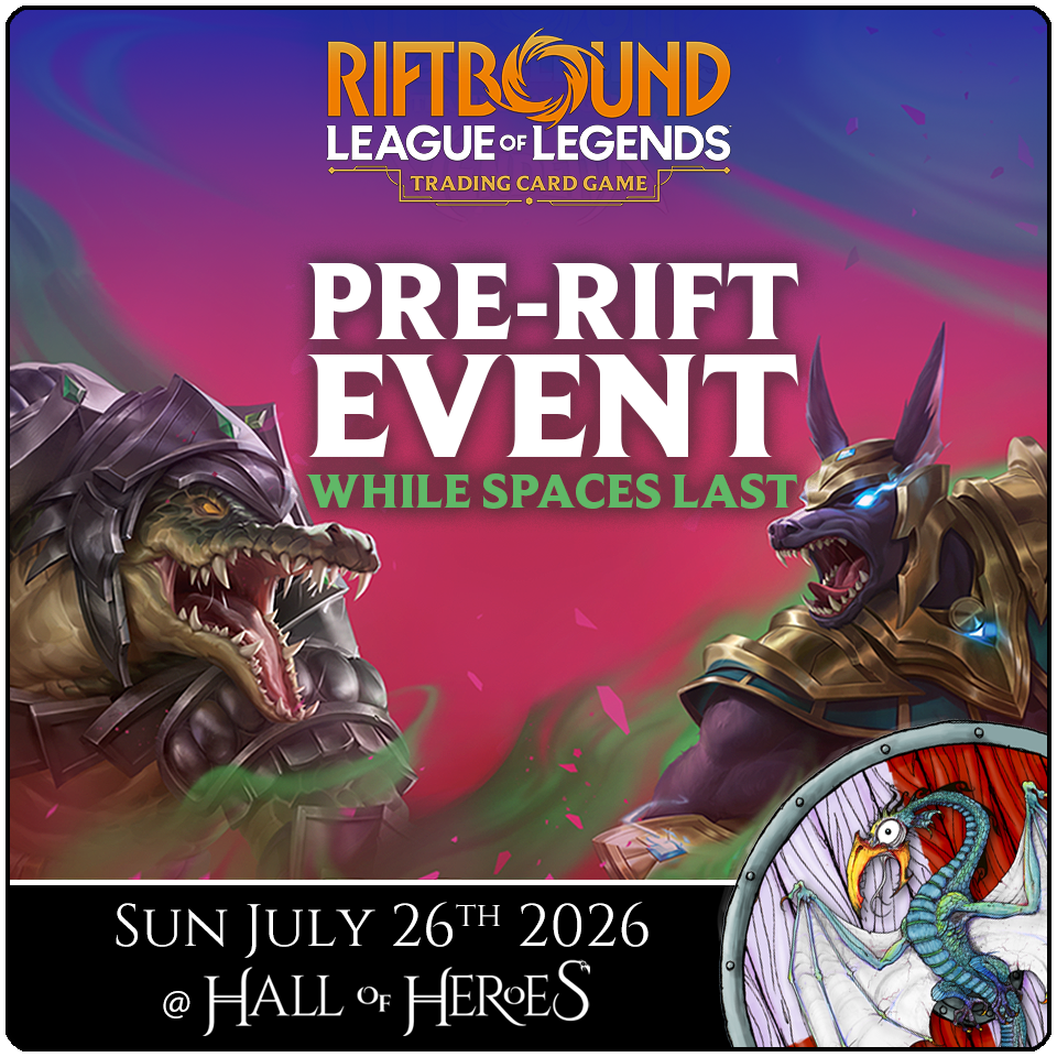 Riftbound TCG: Vendetta Pre-Rift Event Ticket