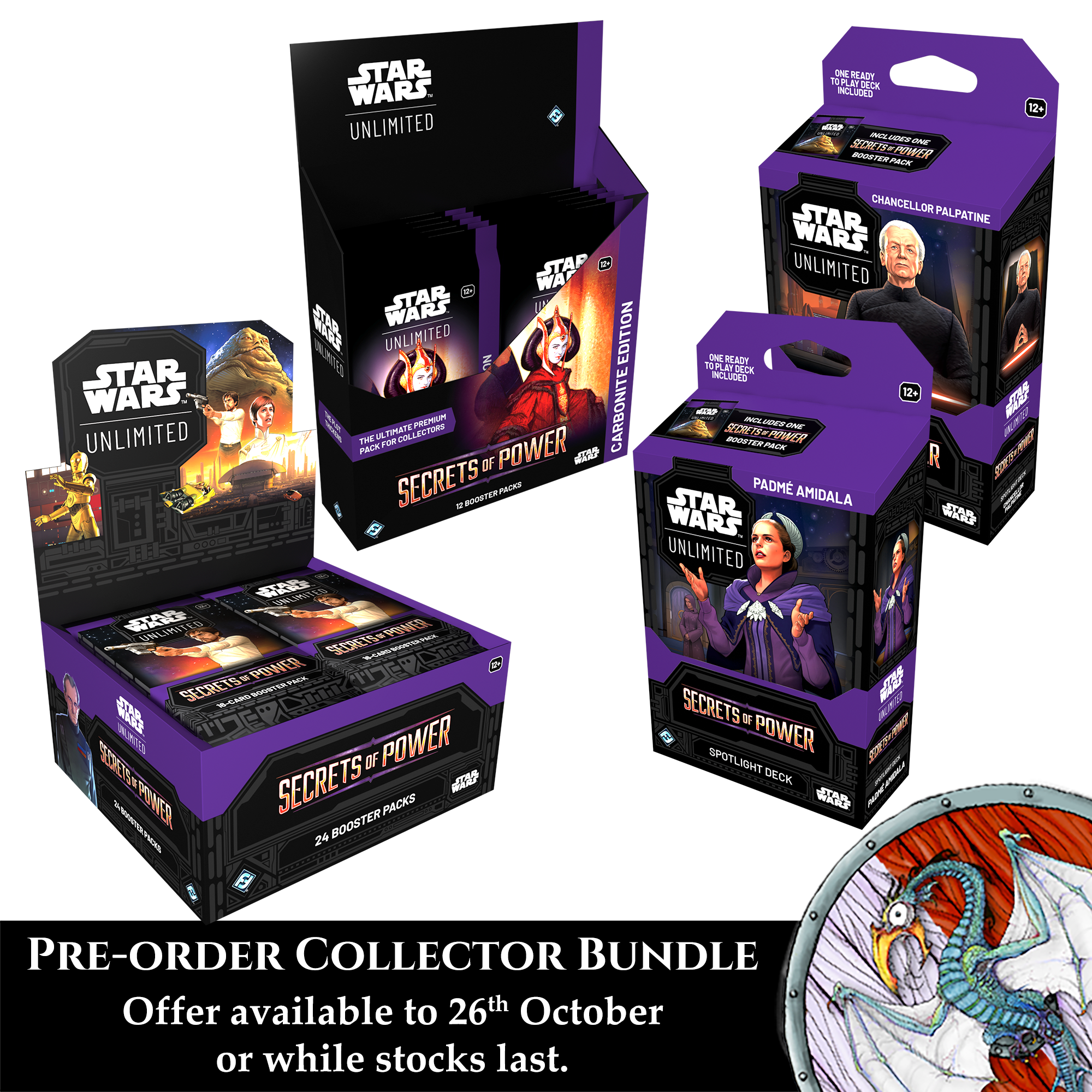 Star Wars Unlimited: Secrets of Power Pre-order Collector's Bundle