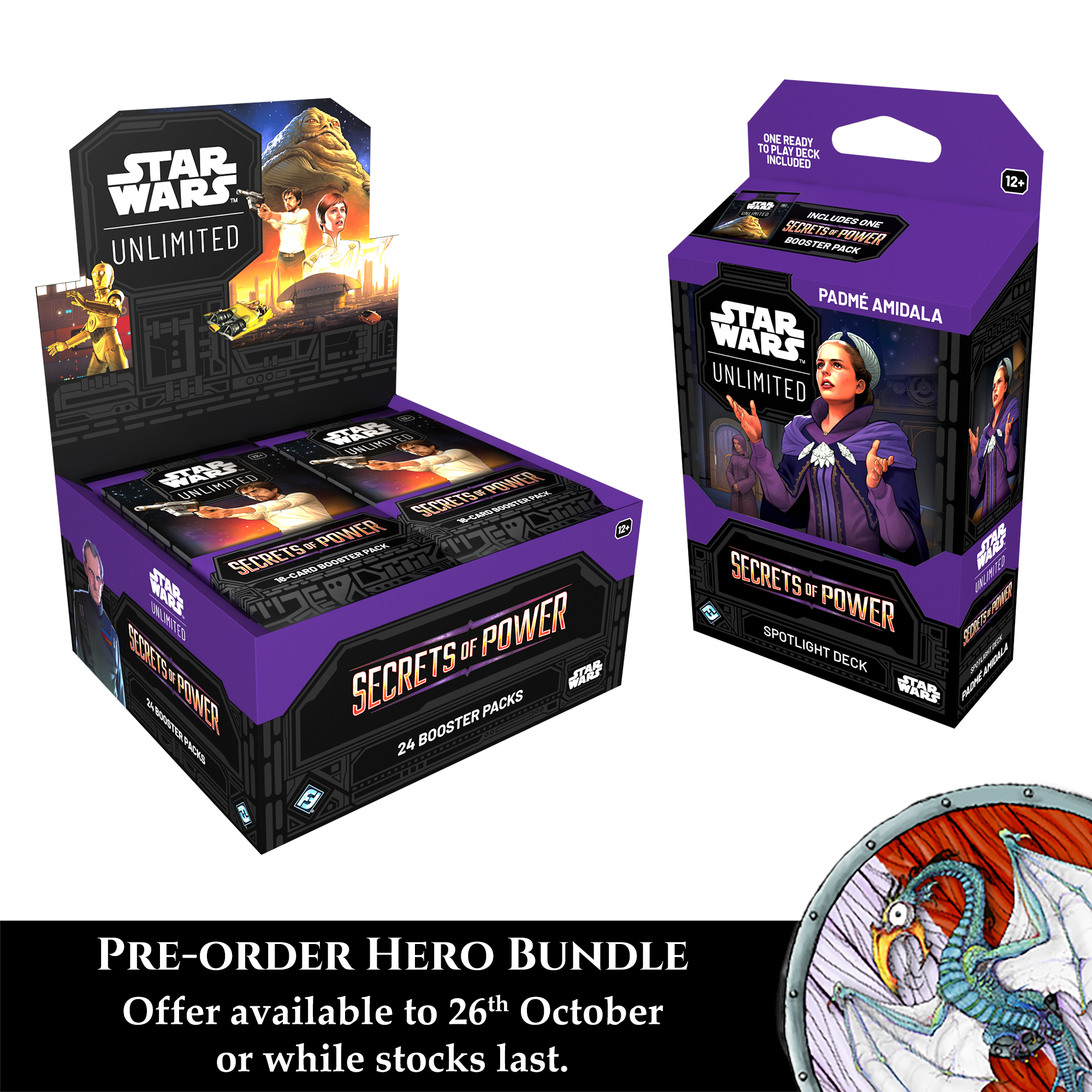 Star Wars Unlimited: Secrets of Power Pre-order Hero Bundle