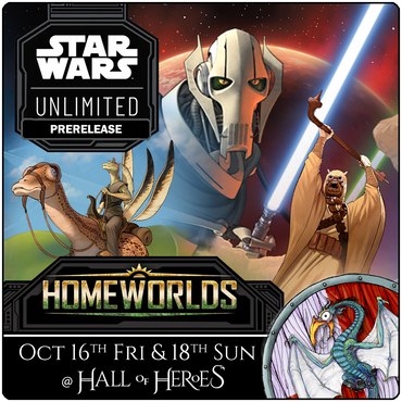 Star Wars Unlimited: Homeworlds Prerelease