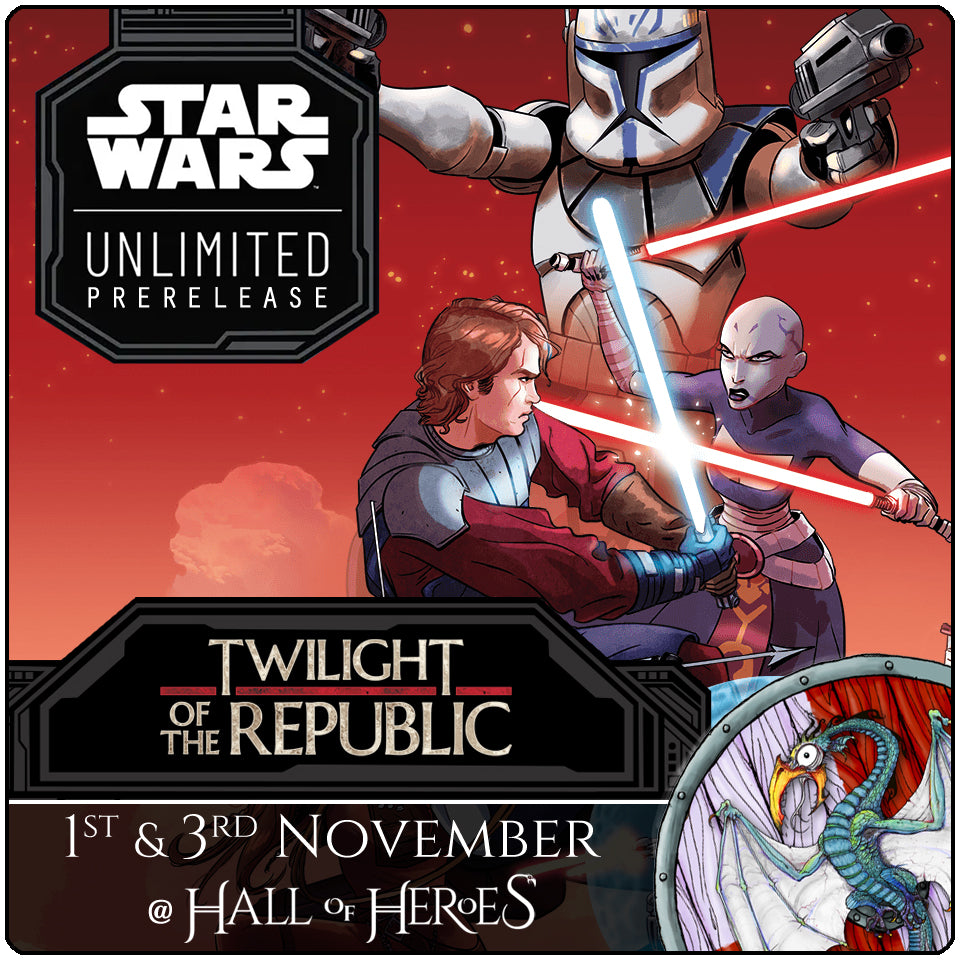 Star Wars Unlimited: Twilight of the Republic Prerelease