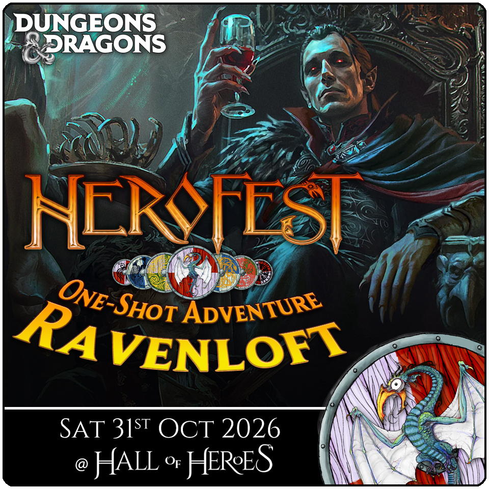 Herofest: D&D 1Shot Adventure - Ravenloft - Morning Session