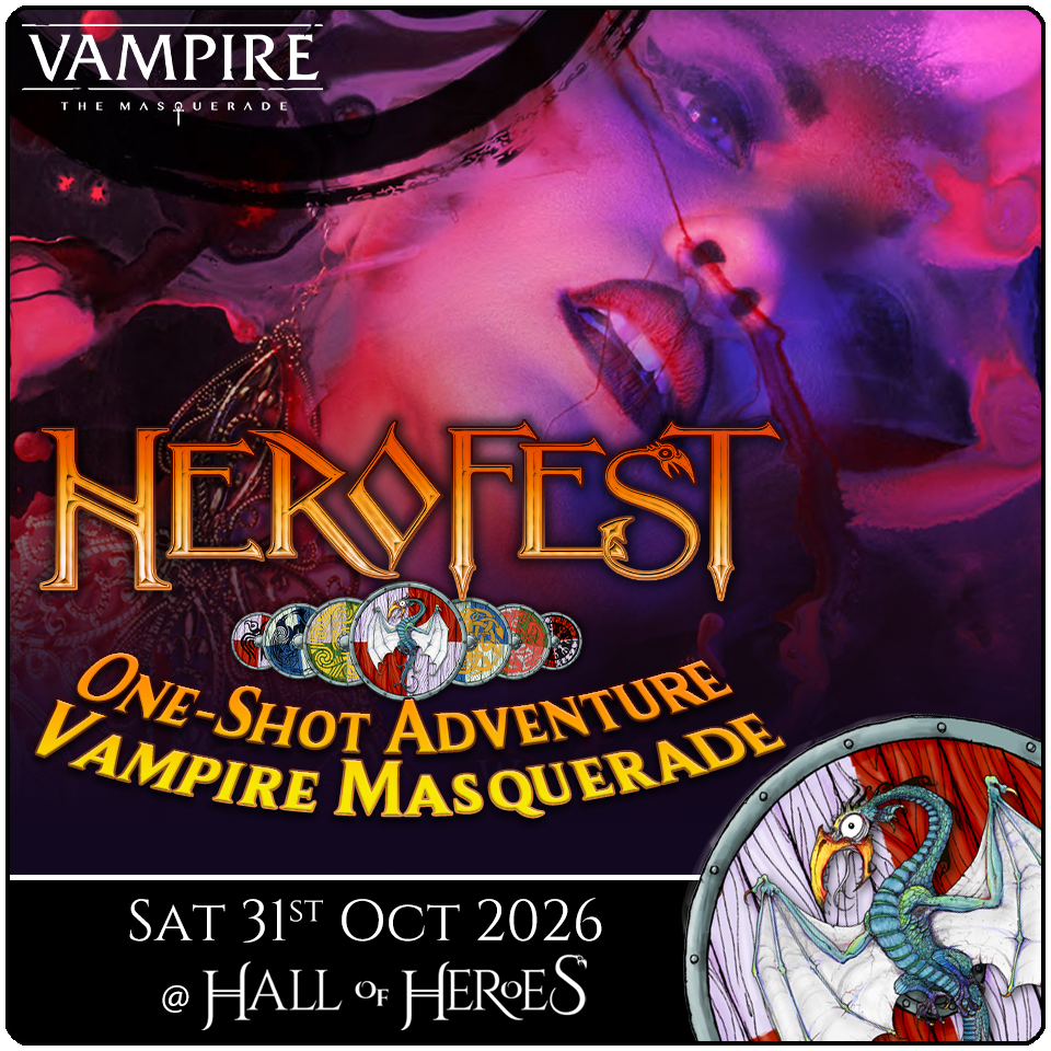 Herofest: Vampire the Masquerade 1 Shot Adventure- Morning Session