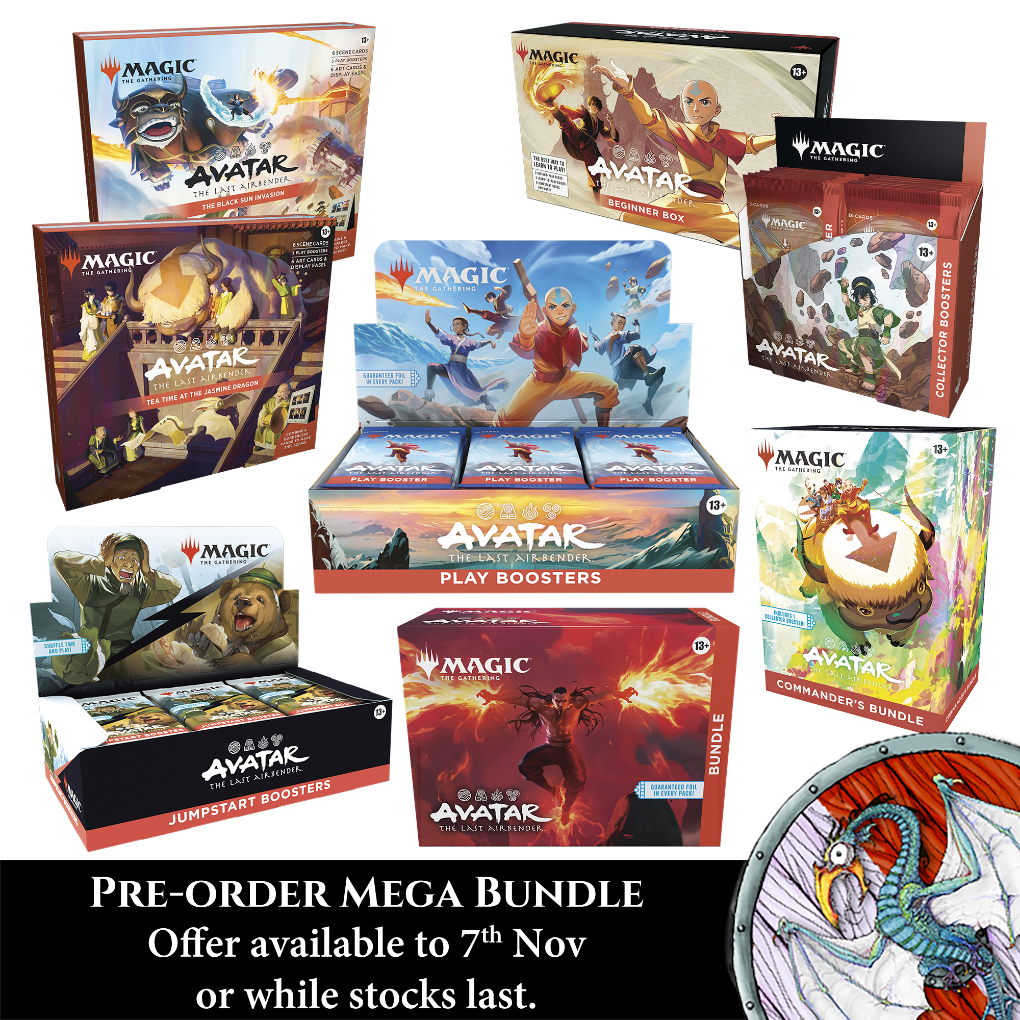 Magic: Avatar: The Last Airbender Pre-order Mega Bundle