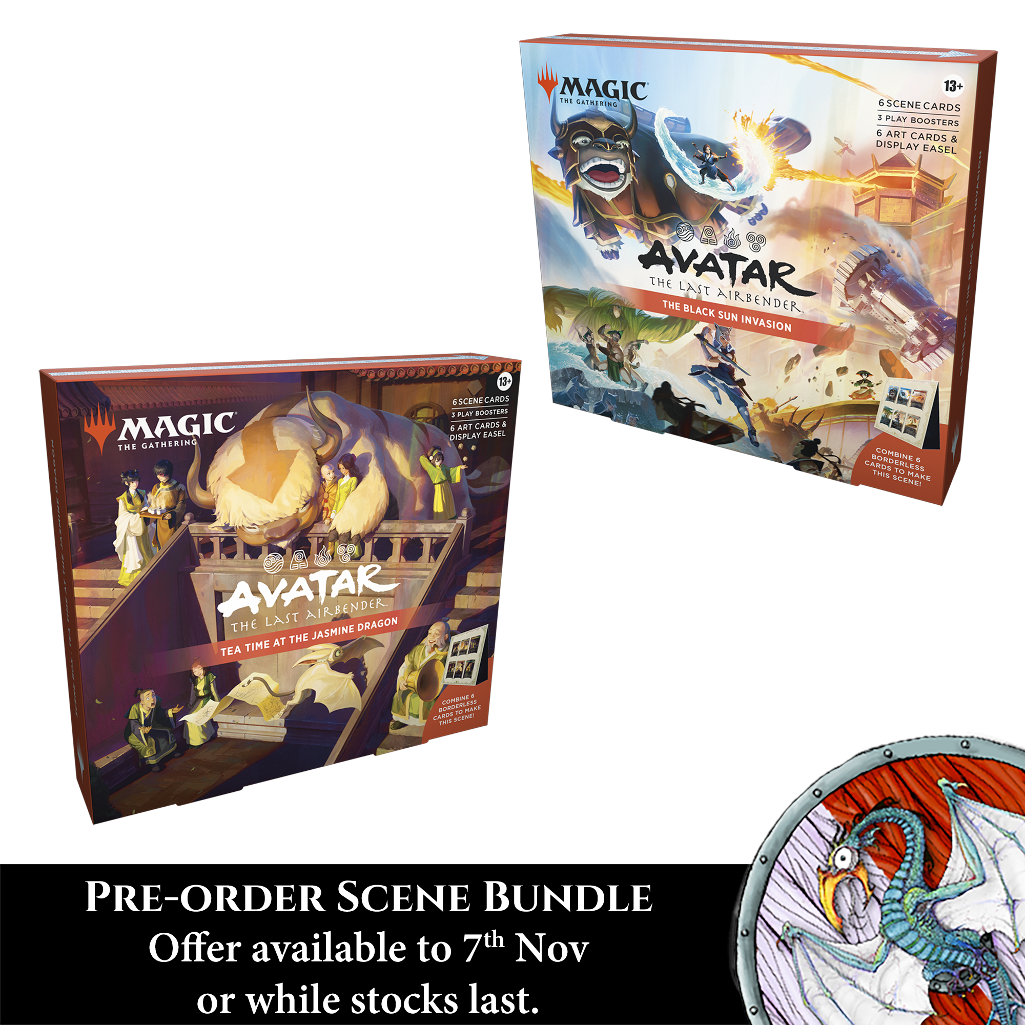 Magic: Avatar: The Last Airbender Pre-order Scene Bundle