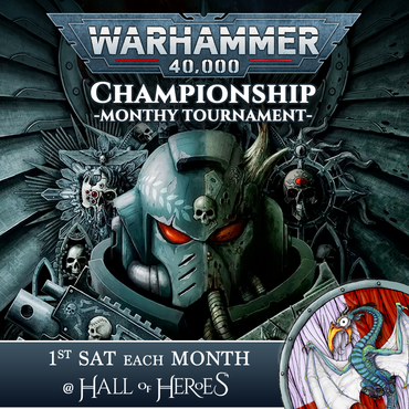 Warhammer 40000 Championship 2024: Monthly Tournament