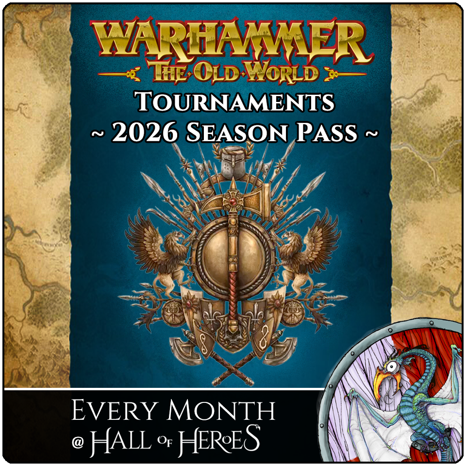 Warhammer The Old World: 2026 Tournaments: Season Pass