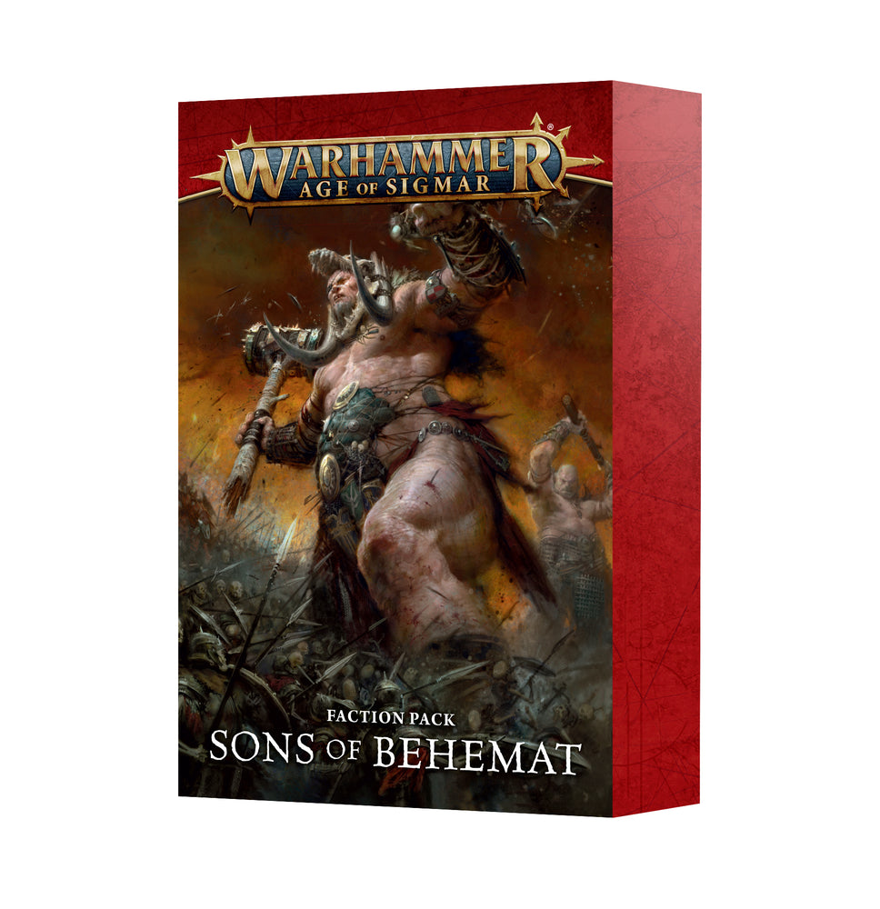 Warhammer Age of Sigmar: Sons of Behemat Faction Pack