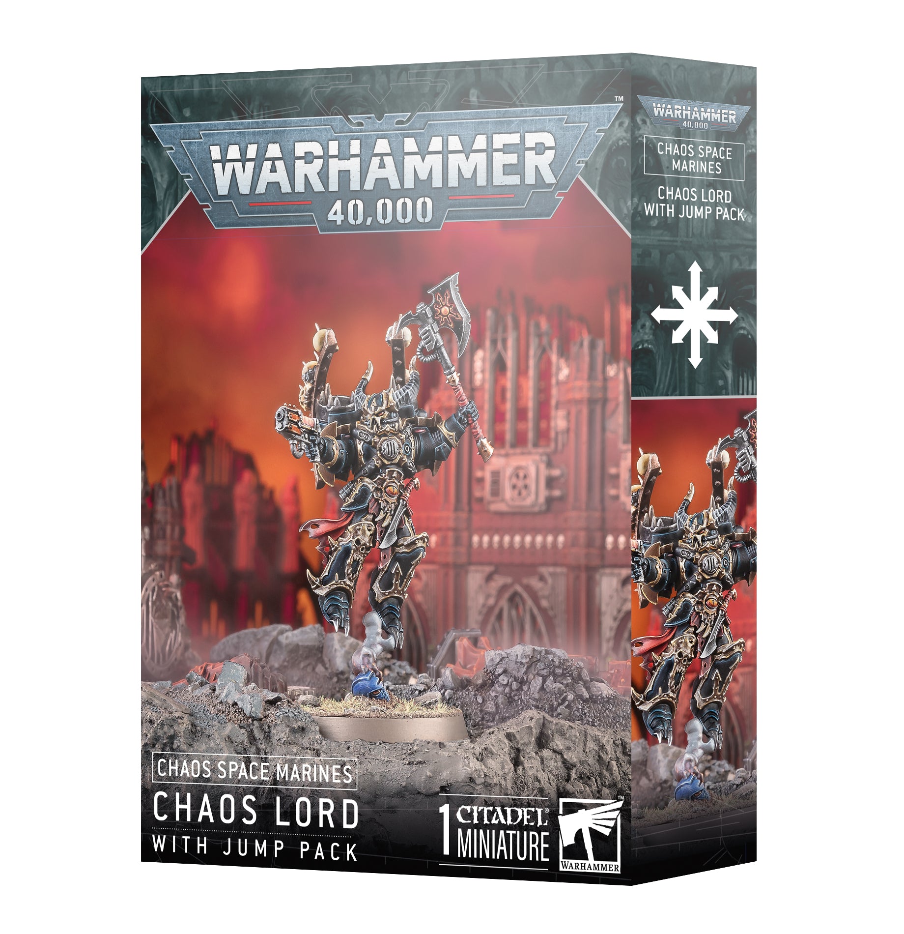 Warhammer 40000: Chaos Space Marines Chaos Lord with Jump Pack