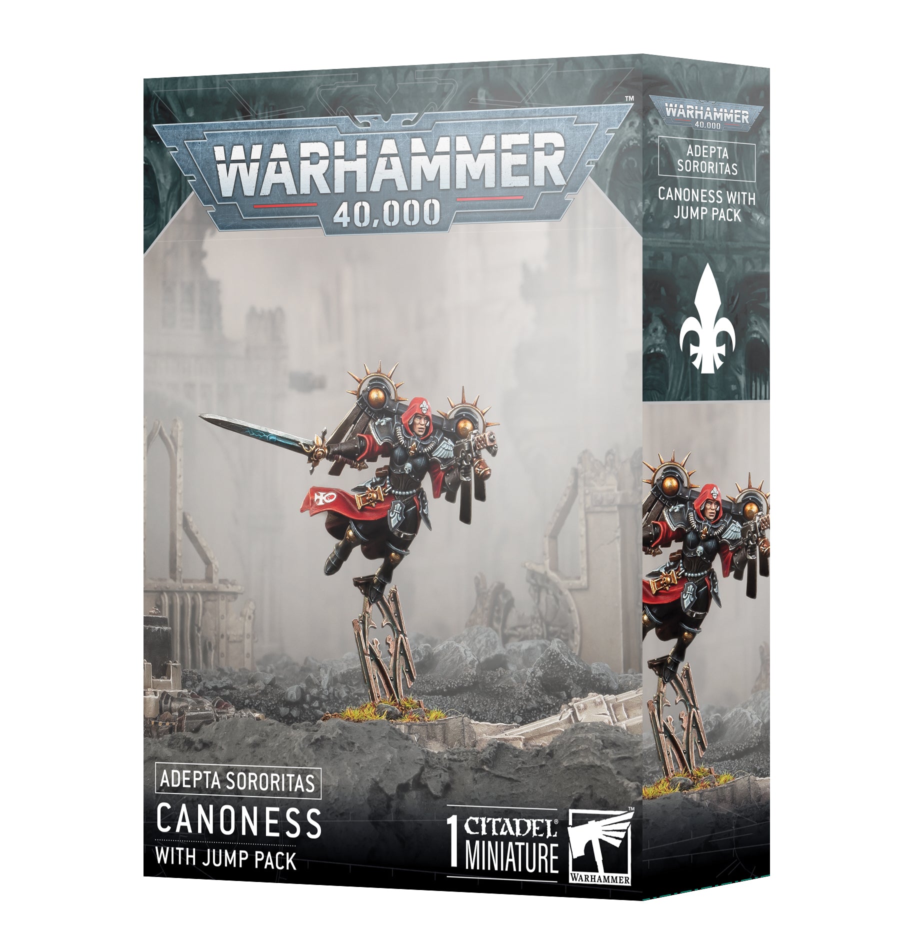 Warhammer 40000: Adepta Sororitas Canoness with Jump Pack