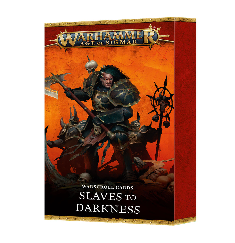 Warhammer Age of Sigmar: Slaves to Darkness Warscroll Cards