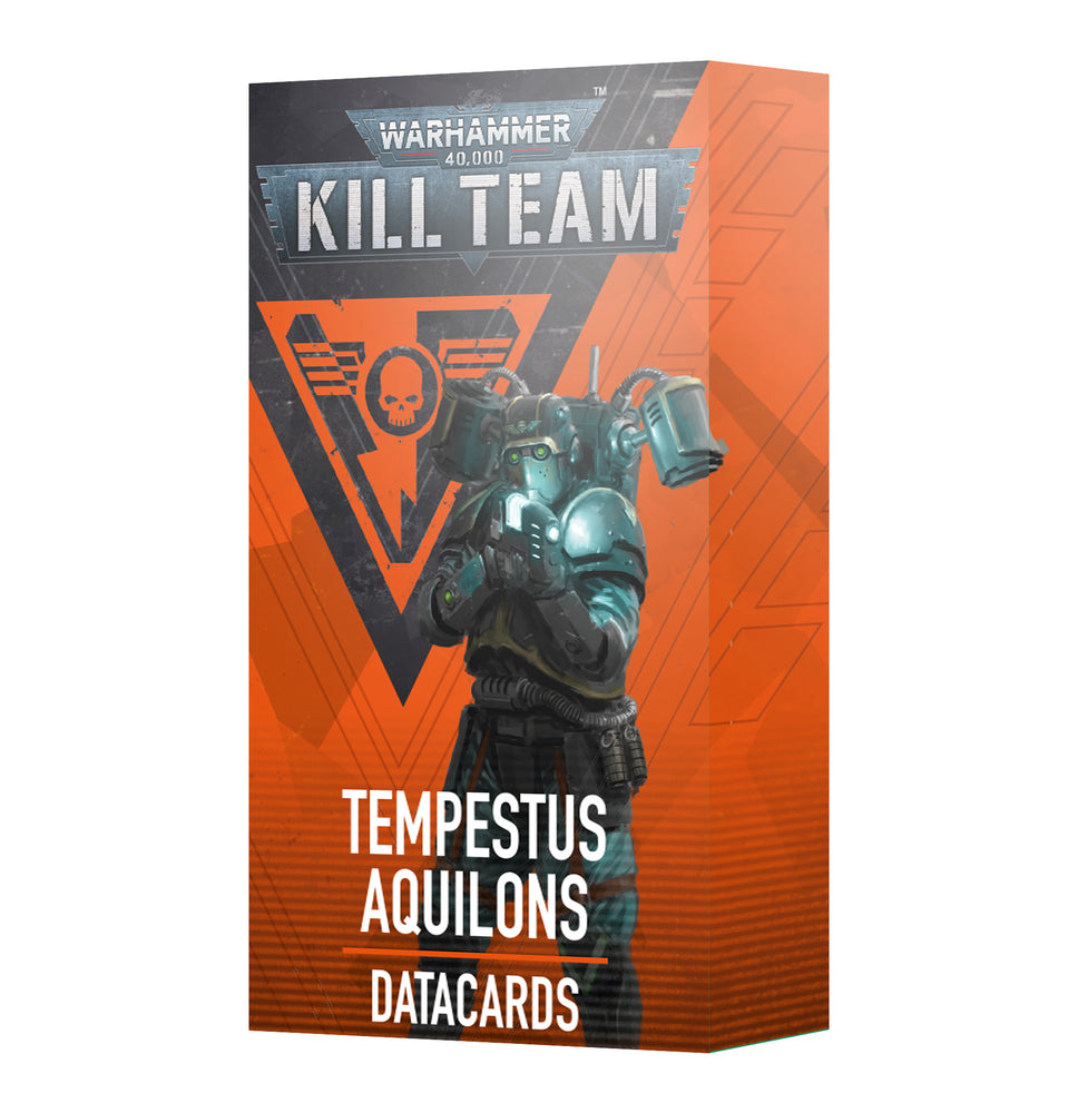 Warhammer 40000 Kill Team: Tempestus Aquilons Datacards