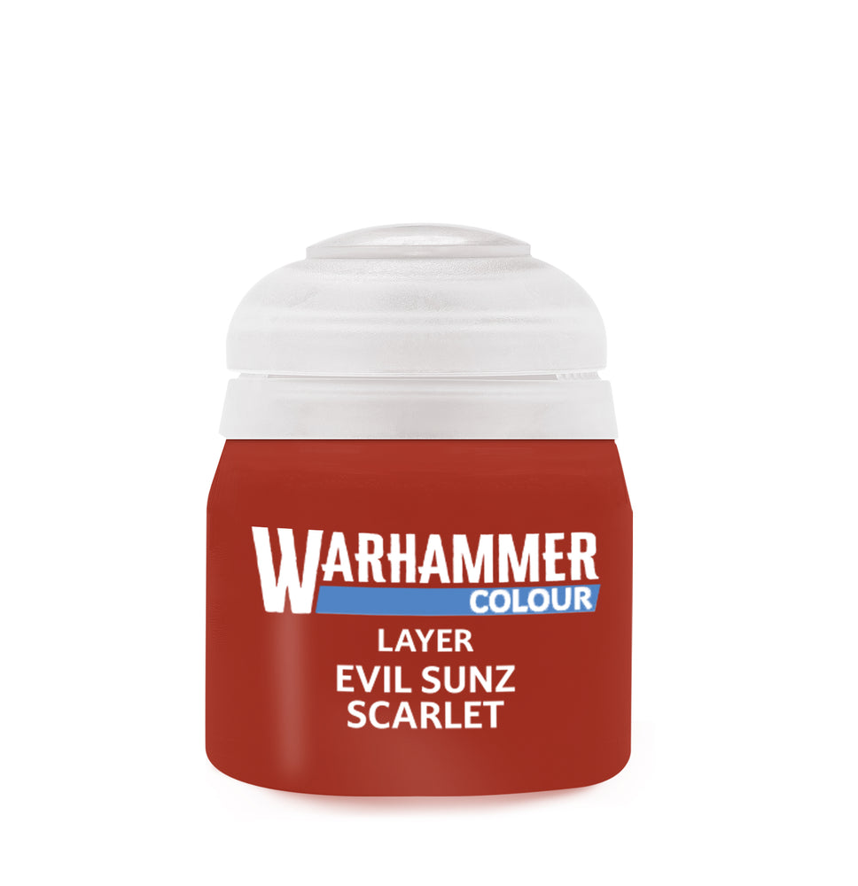 Warhammer Colour Layer: Evil Sunz Scarlet 12ml*