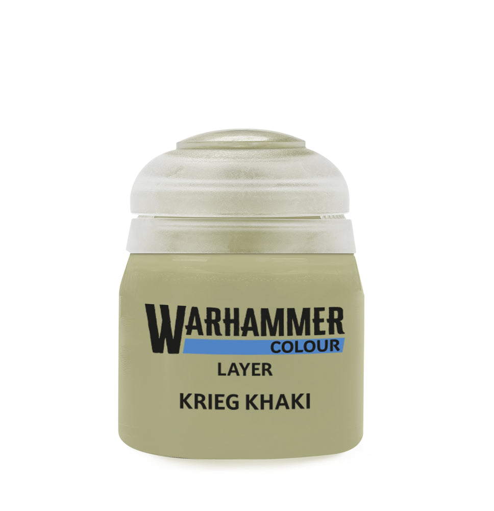 Warhammer Colour: Layer: Krieg Khaki 12ml