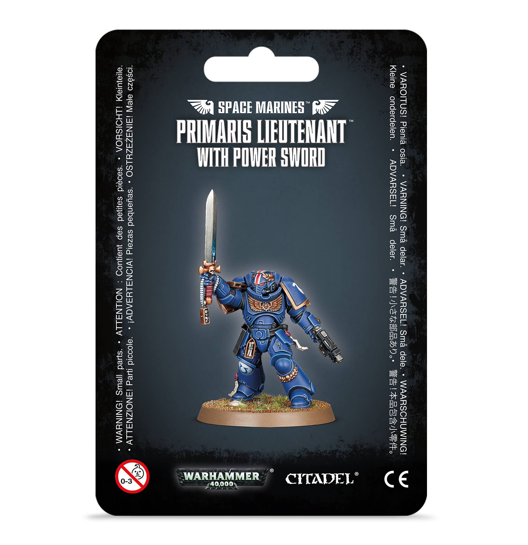 Warhammer 40000: Space Marines Primaris Lieutenant with Power Sword