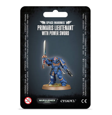 Warhammer 40000: Space Marines Primaris Lieutenant with Power Sword