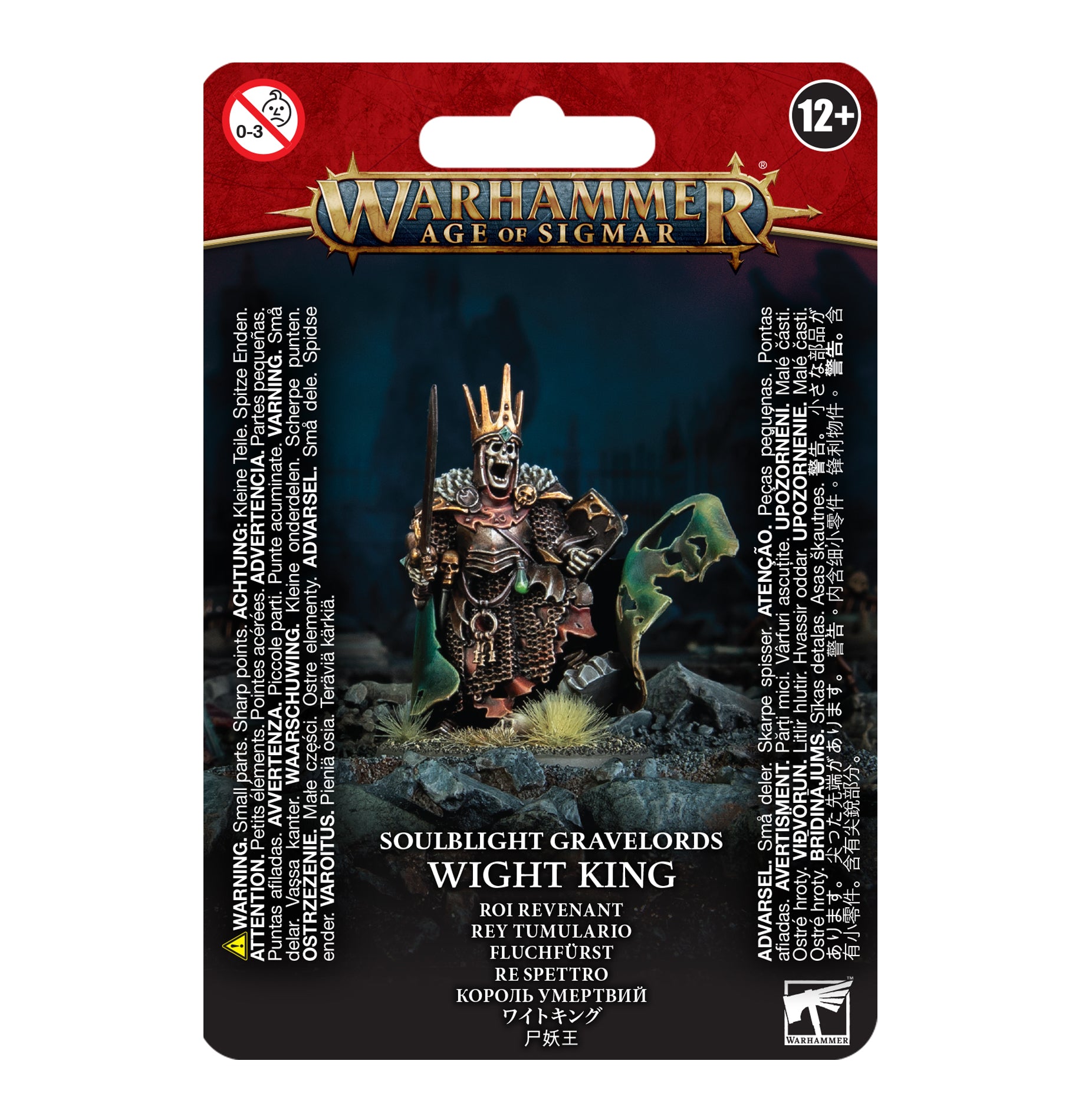 Warhammer Age of Sigmar: Soulblight Gravelords Wight King*