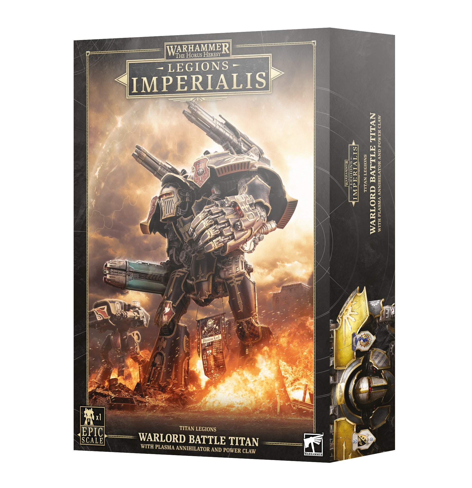 Legions Imperialis: Titan Legions Warlord Battle Titan with Plasma Annihilator & Power Claw