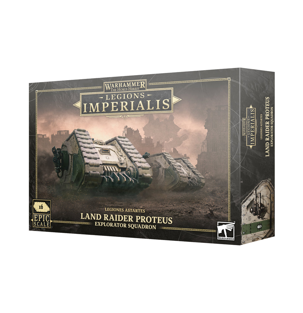 Legions Imperialis: Legiones Astartes Land Raider Proteus Explorator Squadron