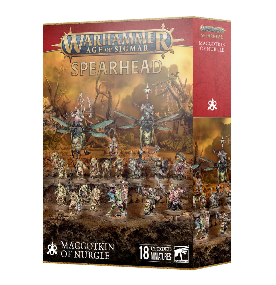 Warhammer Age of Sigmar: Maggotkin of Nurgle Spearhead*