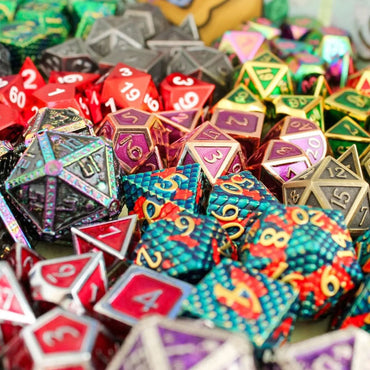 Mystery Dice Gobin : Mystery Dice Metal Matching Polyhedral Dice
