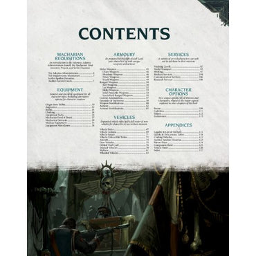 Warhammer 40000 RPG: Imperium Maledictum: Macharian Requisition Guide